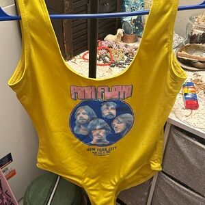 Pink Floyd Yellow One Piece Swimsuit